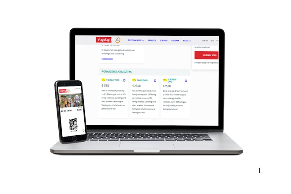Digitale pas en ledenpas stayokay 2
