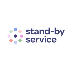Stand By Service logo RGB logo staand